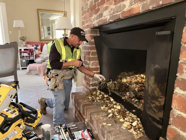 Safe screening installation by West Hollywood Chimney Sweep in West Hollywood, CA