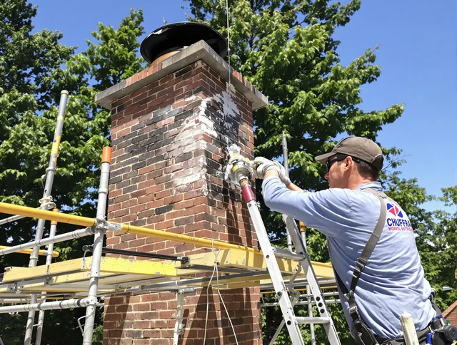 Structural chimney repair by West Hollywood Chimney Sweep in West Hollywood, CA
