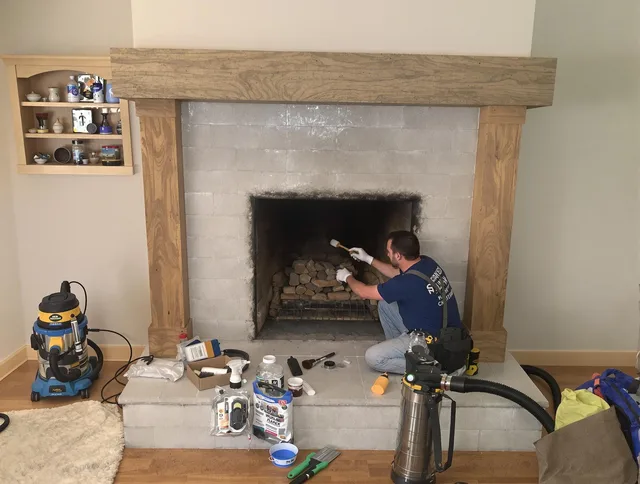 Detailed creosote removal process by West Hollywood Chimney Sweep in West Hollywood, CA