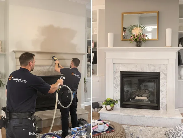 Professional soot removal by West Hollywood Chimney Sweep team in West Hollywood, CA